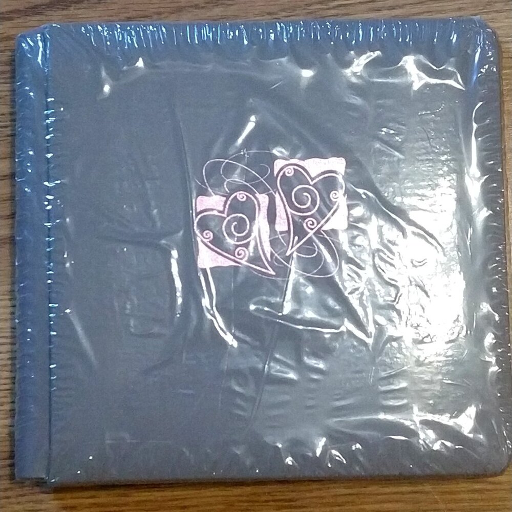 Creative Memories Rose Gold Double Heart Album